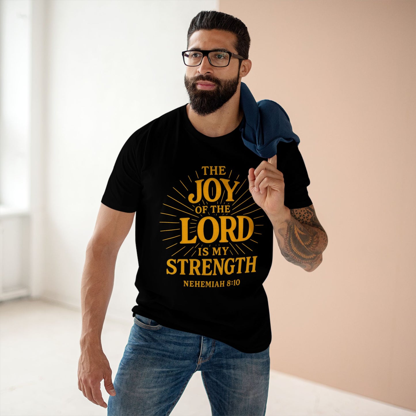 The Joy of the Lord — Nehemiah 8:10 Tee