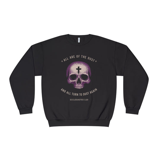 Dust to Dust — Ecclesiastes 3:20 Crewneck Sweatshirt