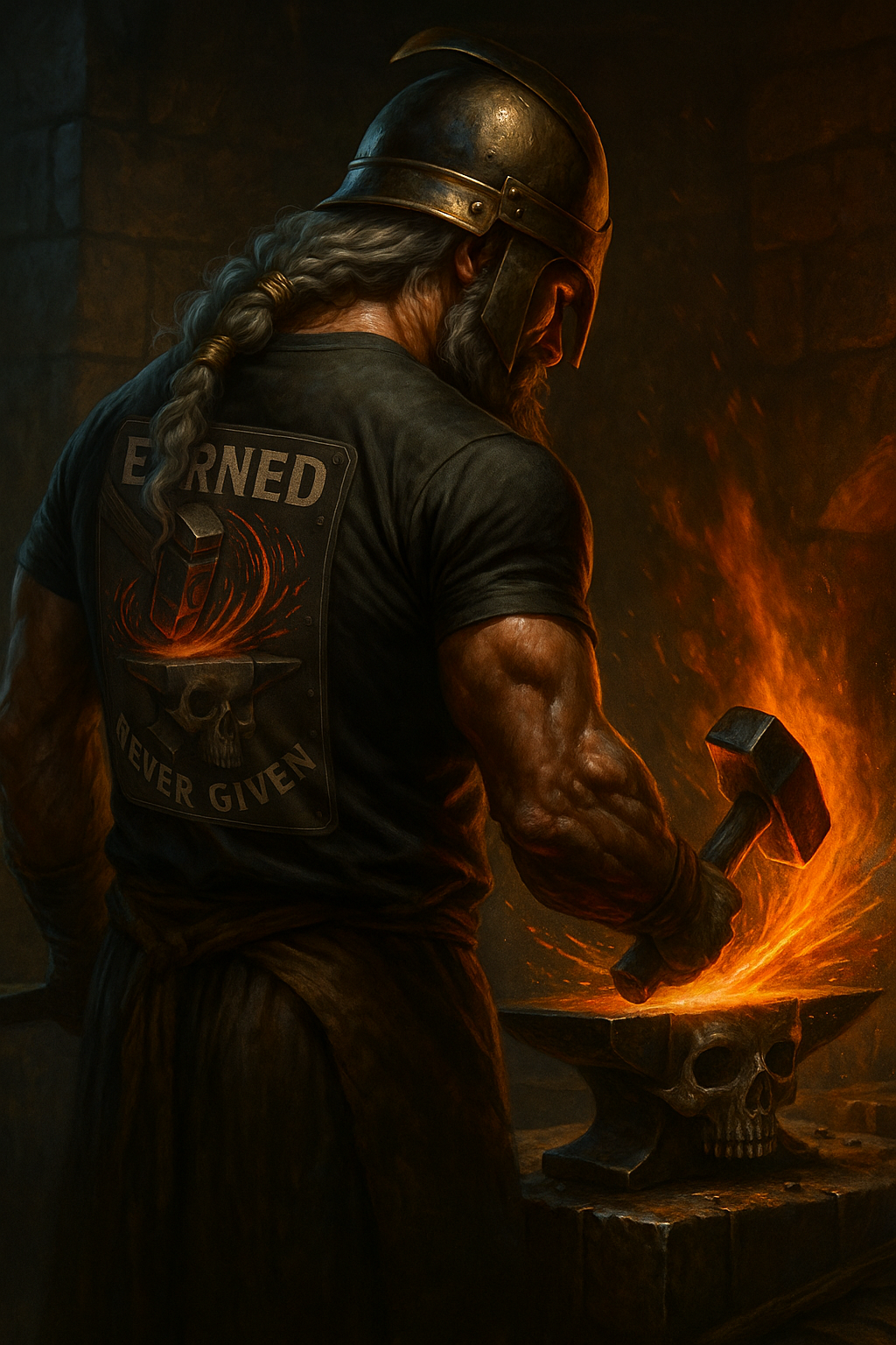 EARNED NEVER GIVEN TEE
