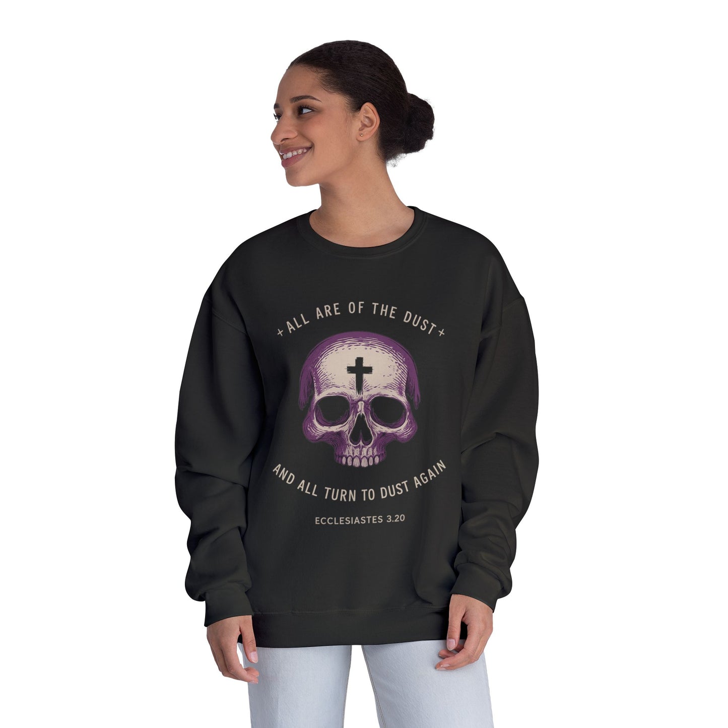Dust to Dust — Ecclesiastes 3:20 Crewneck Sweatshirt