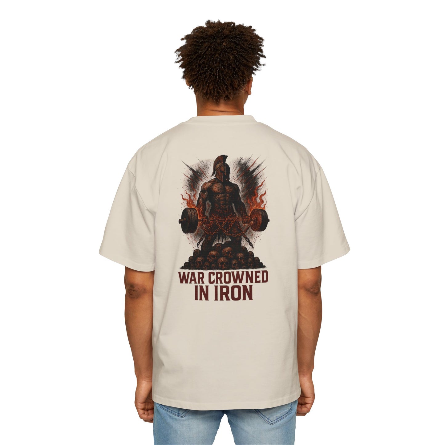 ARES WAR CROWNED IN IRON HEAVYWEIGHT TEE