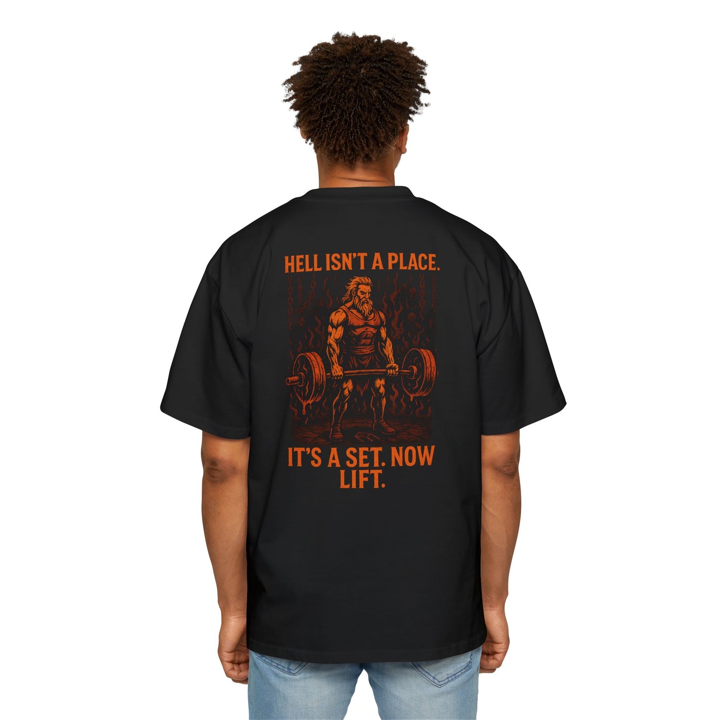 HADES HELL ISNT A PLACE HEAVYWEIGHT TEE