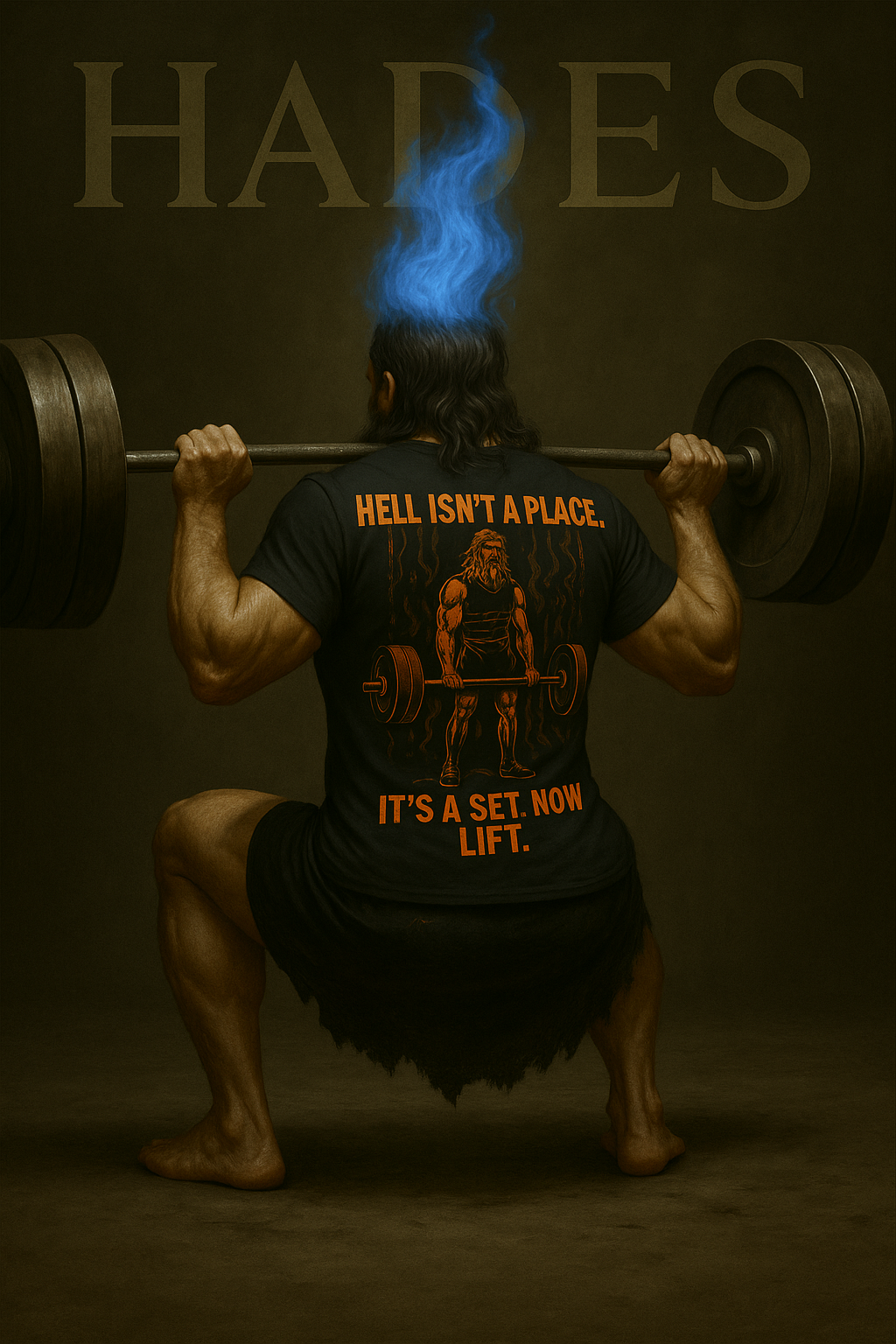 HADES HELL ISNT A PLACE HEAVYWEIGHT TEE