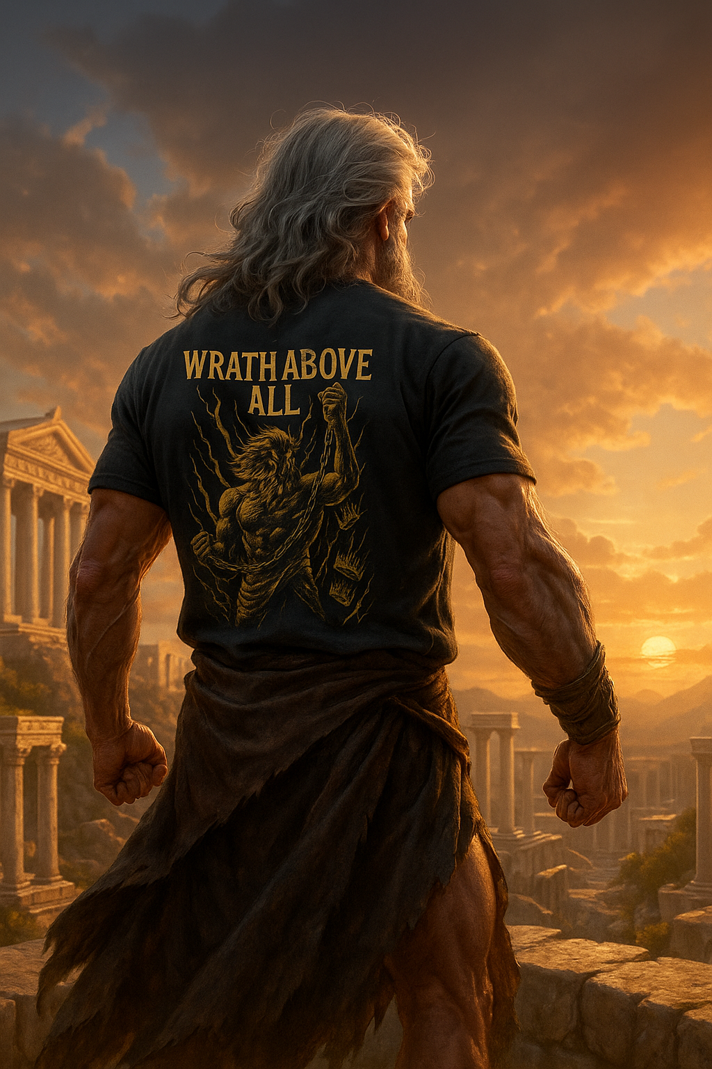 ZEUS WRATH ABOVE ALL HEAVYWEIGHT TEE