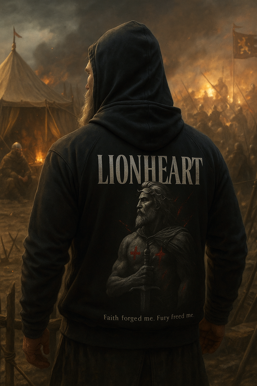 MYTHIC IRON LIONHEART HOODIE