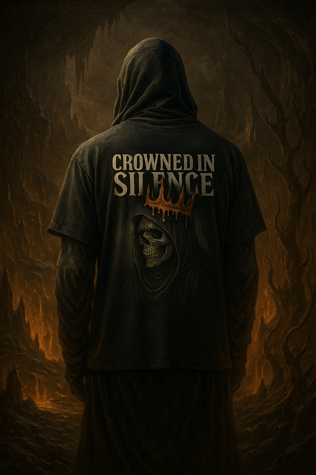 HADES CROWNED IN SILENCE HEAVYWEIGHT TEE