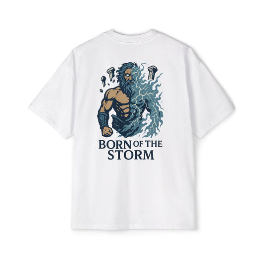 ZEUS BORN OF THE STORM HEAVYWEIGHT TEE