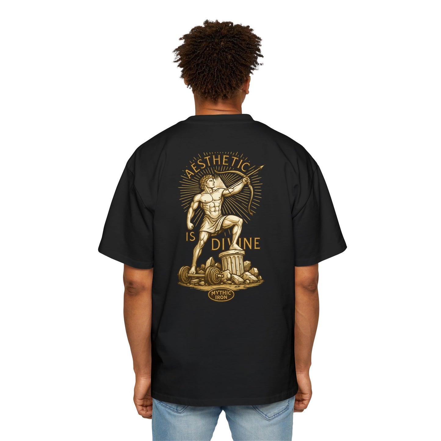 APOLLO AESTHETIC IS DIVINE HEAVYWEIGHT TEE