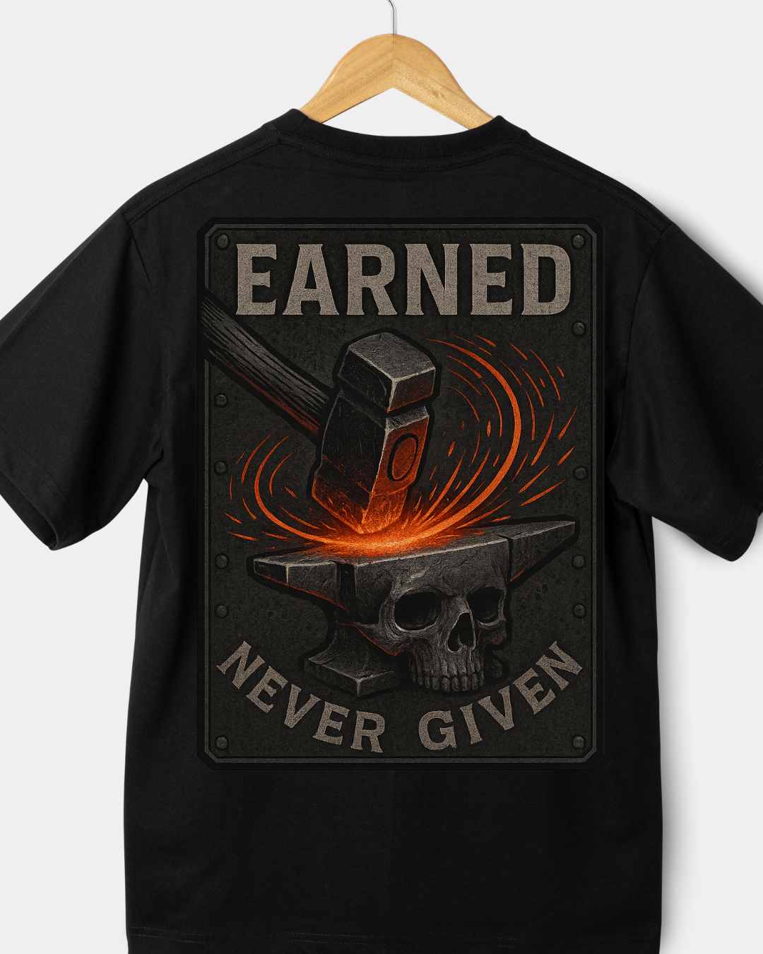 EARNED NEVER GIVEN TEE